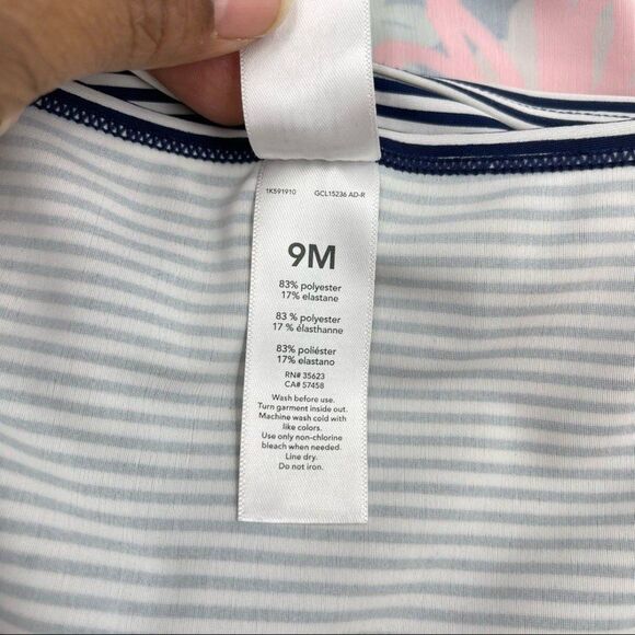 Just One You Swim Girls Sz 9M bikini Set Floral Multicolored - Picture 6 of 10